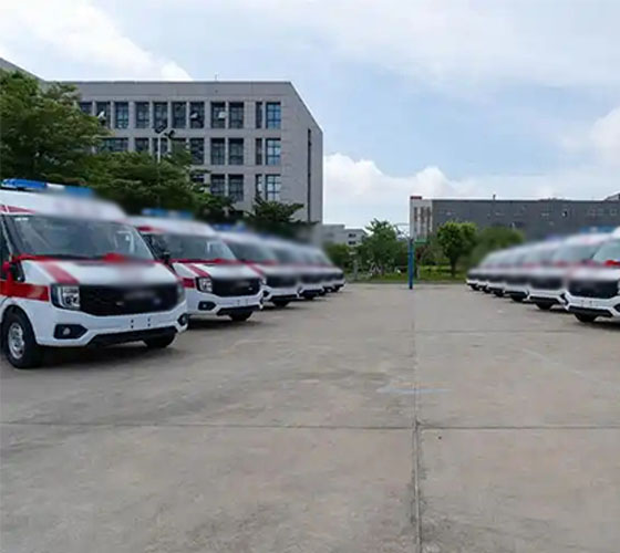 卢氏县服务车队展示